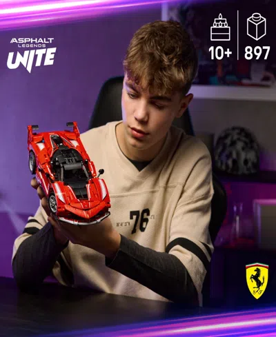 Lego Technic Ferrari Fxx K Kids Toy Car 42212, 897 Pieces In Multi