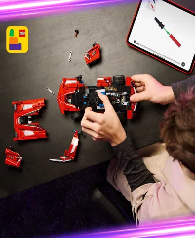 Lego Technic Ferrari Fxx K Kids Toy Car 42212, 897 Pieces In Multi
