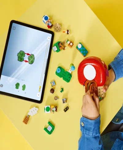 Lego Super Mario Party At Toad's House Kids Toy 72041, 276 Pieces In Multi