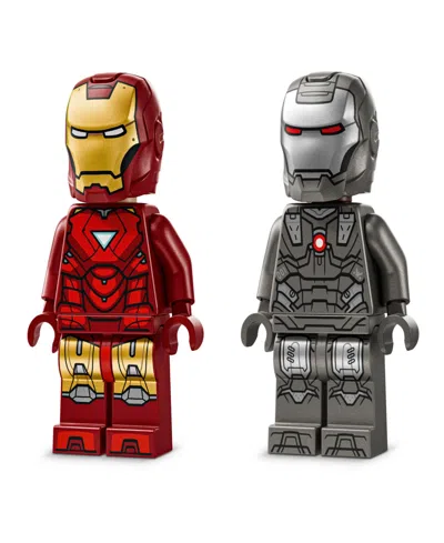Lego Marvel Iron Man War Machine Vs. Hammer Drones 76320, 204 Pieces In Multi