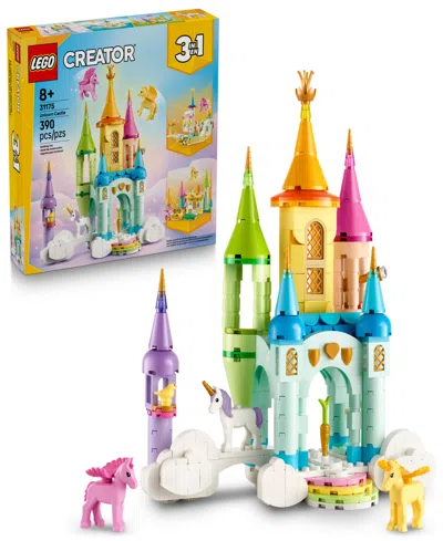 Lego Creator 3 In 1 Unicorn Castle Building Toy 31175, 390 Pieces In Multi