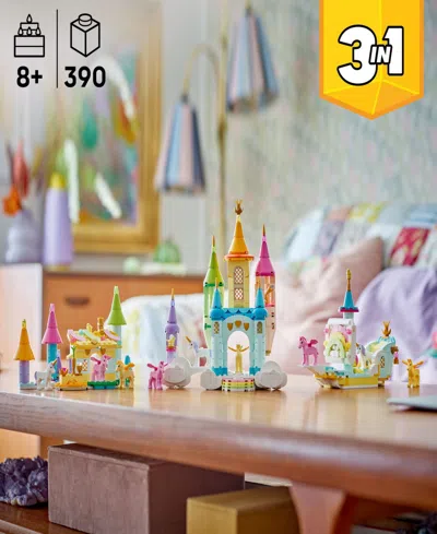 Lego Creator 3 In 1 Unicorn Castle Building Toy 31175, 390 Pieces In Multi