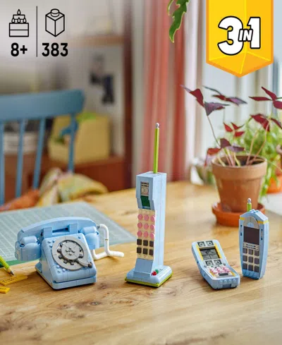 Lego Creator 3 In 1 Retro Telephone Kids Toy 31174, 383 Pieces In Multi