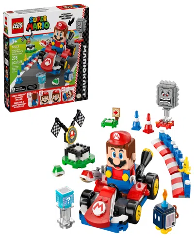 Lego Super Mario Mario Kart Interactive  Mario Standard Kart 72043 Toy Building Set, 278 Pieces In Multi