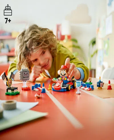 Lego Super Mario Mario Kart Interactive  Mario Standard Kart 72043 Toy Building Set, 278 Pieces In Multi