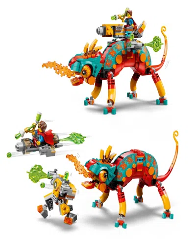 Lego Dreamzzz Mateo's Fire Chameleon 71492 Toy Building Set, 443 Pieces In Multi