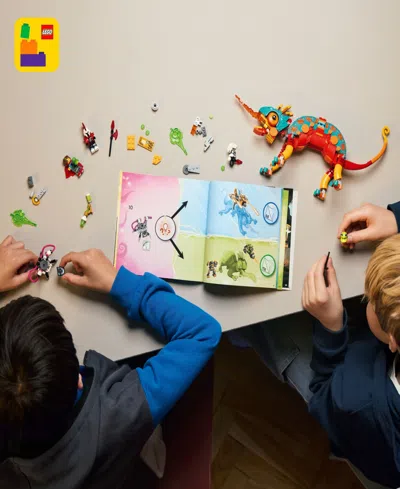 Lego Dreamzzz Mateo's Fire Chameleon 71492 Toy Building Set, 443 Pieces In Multi