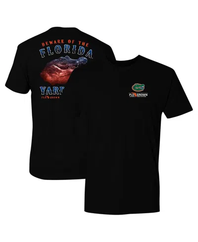 Flogrown Men's Black Florida Gators Florida Yard Dog T-shirt In Black