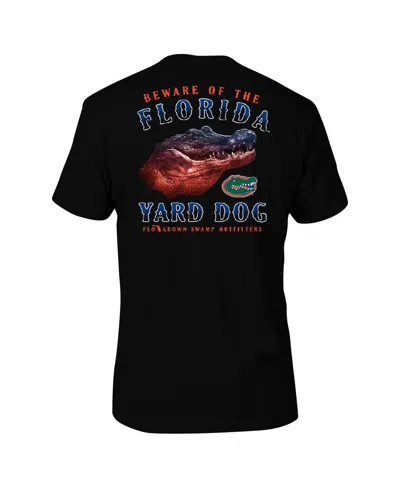 Flogrown Men's Black Florida Gators Florida Yard Dog T-shirt In Black