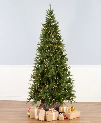 National Tree Company 7.5 Ft. Pre-lit Feel Real Samson Fir Tree In Green