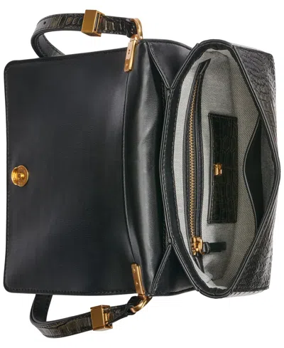 Donna Karan Jericho Metallic Croc Convertible Shoulder Bag In Multi