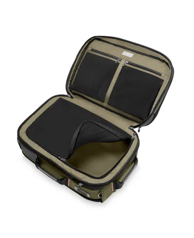 Briggs & Riley Medium Convertible Backpack Duffle Bag In Green