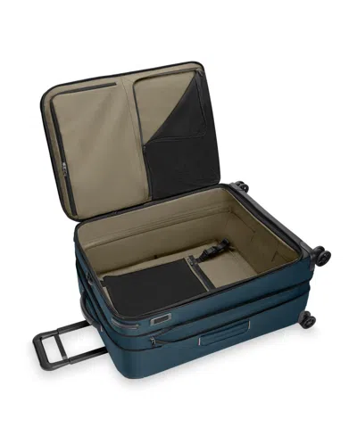 Briggs & Riley Ocean Zdx Large Expandable Spinner Suitcase 73.7cm In Blue