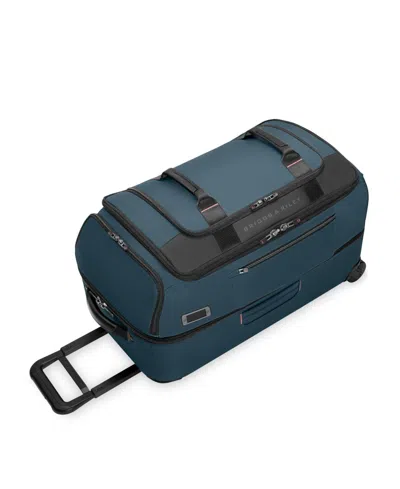 Briggs & Riley Zdx 27-inch Carry-on Upright Duffle Bag In Blue