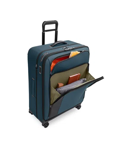 Briggs & Riley Ocean Zdx Large Expandable Spinner Suitcase 73.7cm In Blue