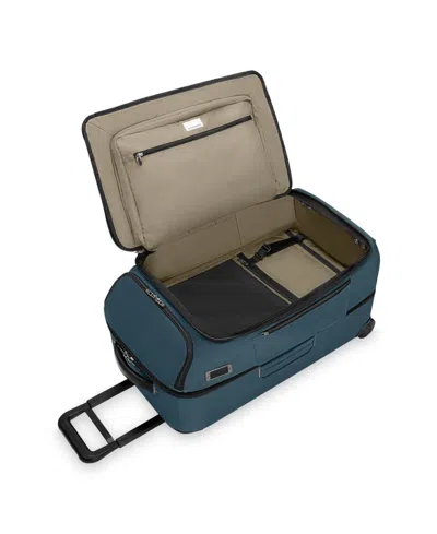 Briggs & Riley Zdx 27-inch Carry-on Upright Duffle Bag In Blue