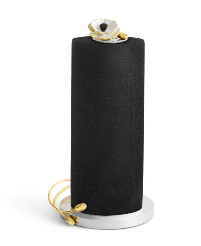 Michael Aram Anemone Paper Towel Holder In Black