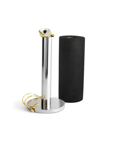 Michael Aram Anemone Paper Towel Holder In Black