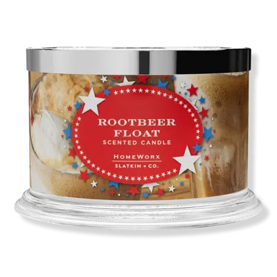 Homeworx Rootbeer Float 4-wick Scented Candle In Multi