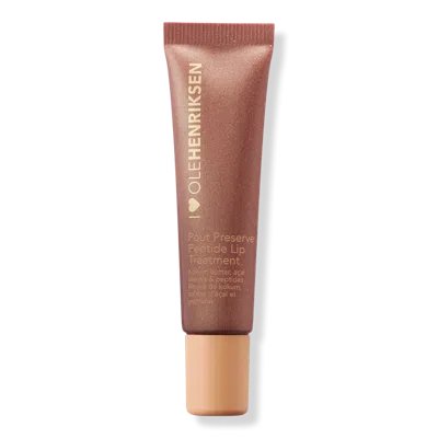 Olehenriksen Pout Preserve Hydrating Peptide Lip Treatment - Cocoa Creme Glimmer
