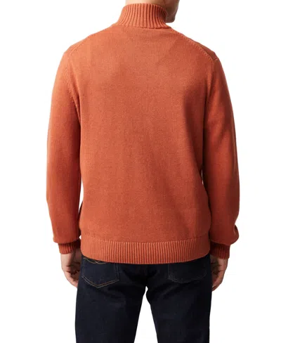 Rodd & Gunn Rodd And Gunn Merrick Bay Quarter-zip Sweater In Brown