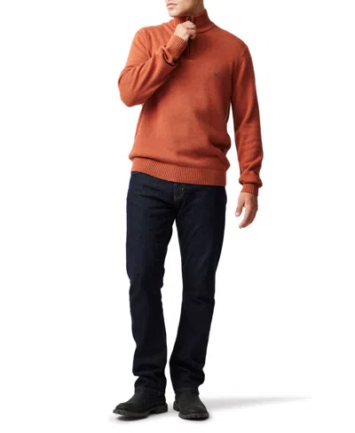 Rodd & Gunn Rodd And Gunn Merrick Bay Quarter-zip Sweater In Brown