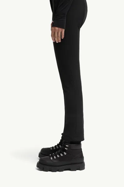 Moncler Grenoble Black Stretch Polyester Blend Pant