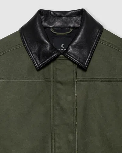 Anine Bing Abrigo Corto - Verde In Green