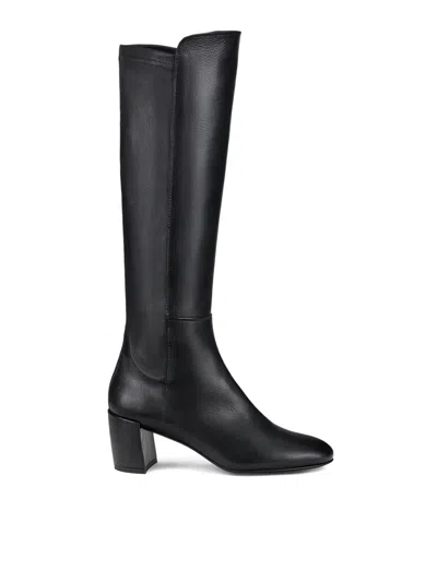 Agl Attilio Giusti Leombruni Agl Lynn High Heeled Nappa Boot In Black