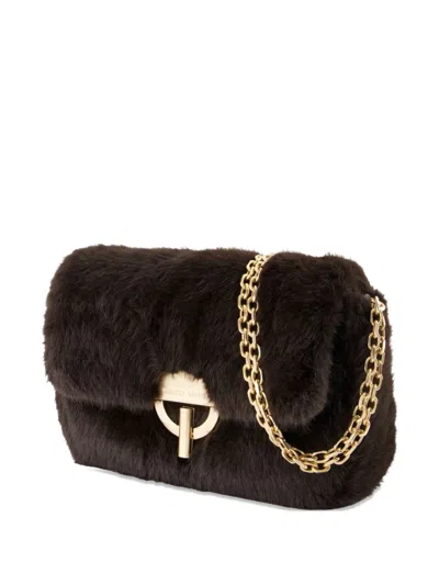 Vanessa Bruno Moon Moyen Shoulder Bag In Brown