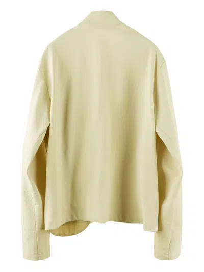 Post Archive Faction 8.0 Zip-up Bomber Jacket In Yellow