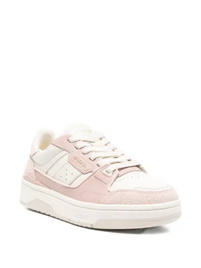 Axel Arigato Sneakers With Round Toe And Contrast Panels In Neutral