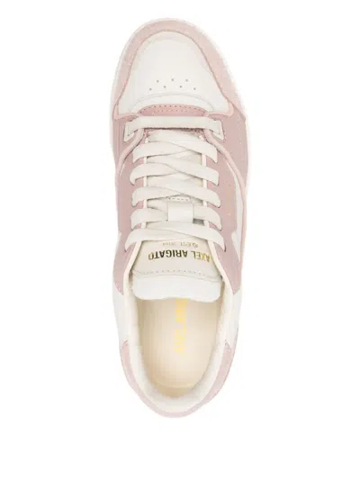 Axel Arigato Sneakers With Round Toe And Contrast Panels In Neutral
