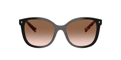 Prada Woman Sunglasses Pr 22zs In Black
