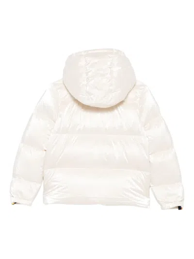 K-way Hooded Jacket In White