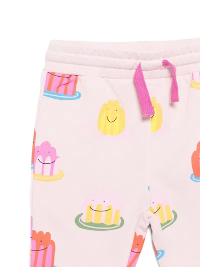 Stella Mccartney Fleece Tracksuit In Pink