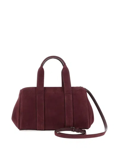 Michael Michael Kors Sm Ew Satchel In Burgundy