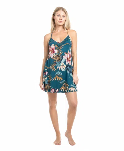 Linea Donatella Women's Scoop Neck Chemise In Multi