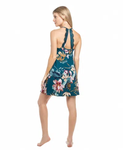 Linea Donatella Women's Scoop Neck Chemise In Multi