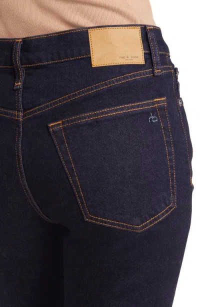 Rag & Bone Peyton Bootcut Jeans In Black