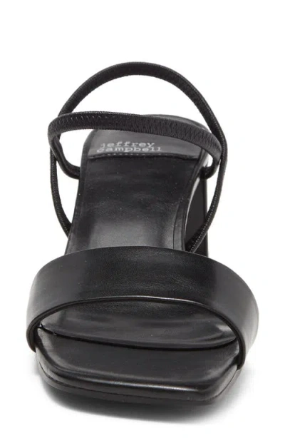 Jeffrey Campbell Adapt Slingback Sandal In Black