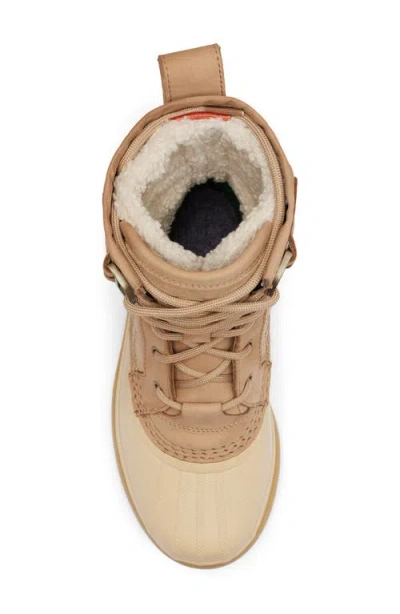 Sorel Caribou Royal Waterproof Canvas Boot In Brown