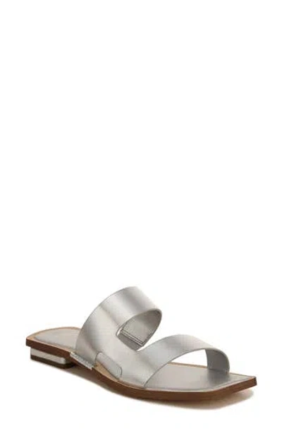 Sarto By Franco Sarto Emily Slide Sandal In Silver