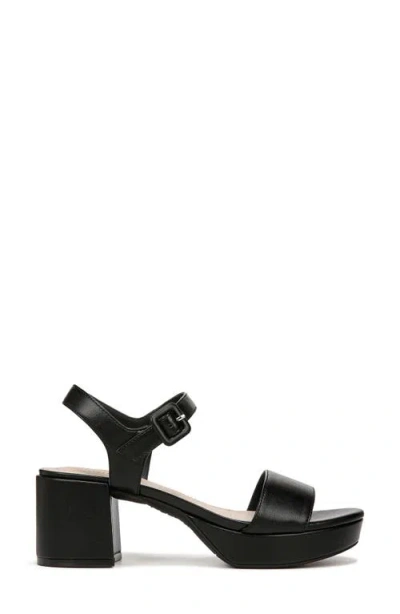 Lifestride Women's Rhythmn Platform Block Heel Sandals In Black