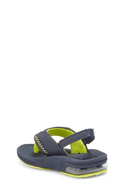 Reef Kids' Little Fanning Flip Flop In Gray