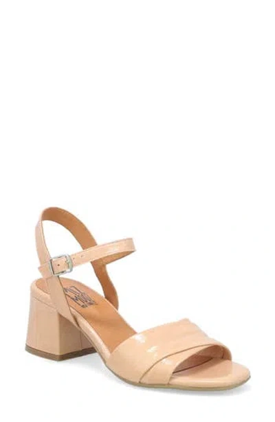 Miz Mooz Bela Block Heel Sandal In Neutral