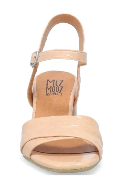 Miz Mooz Bela Block Heel Sandal In Neutral