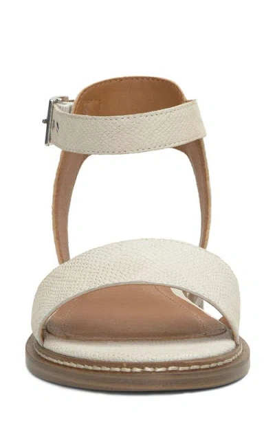 Lucky Brand Women's Kimaya Ankle-strap Flat Sandals In Neutral