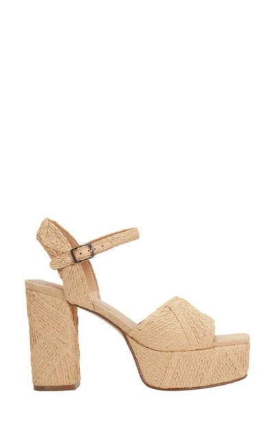 Marc Fisher Ltd Calyn 2 Platform Sandal In Neutral