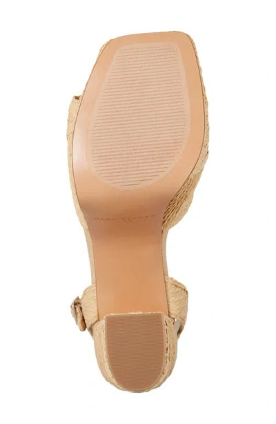 Marc Fisher Ltd Calyn 2 Platform Sandal In Neutral